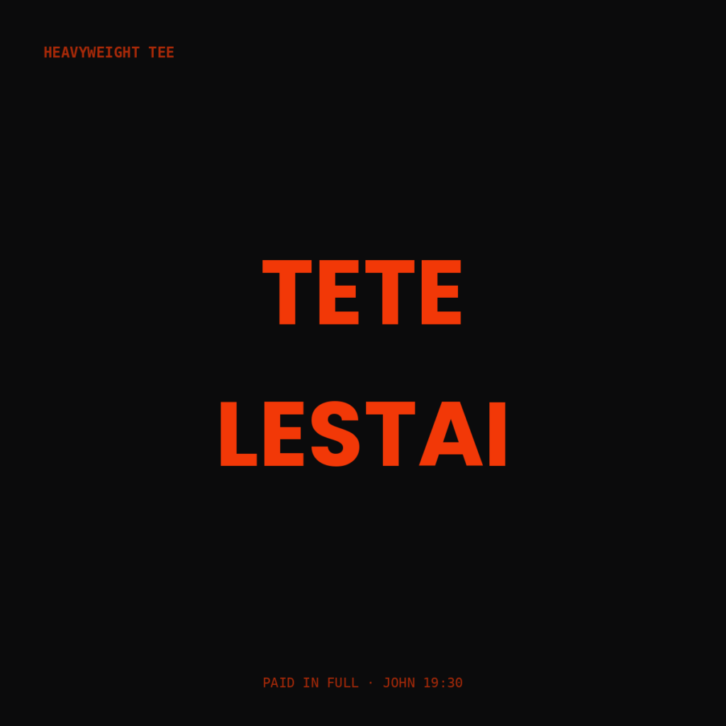 Tetelestai